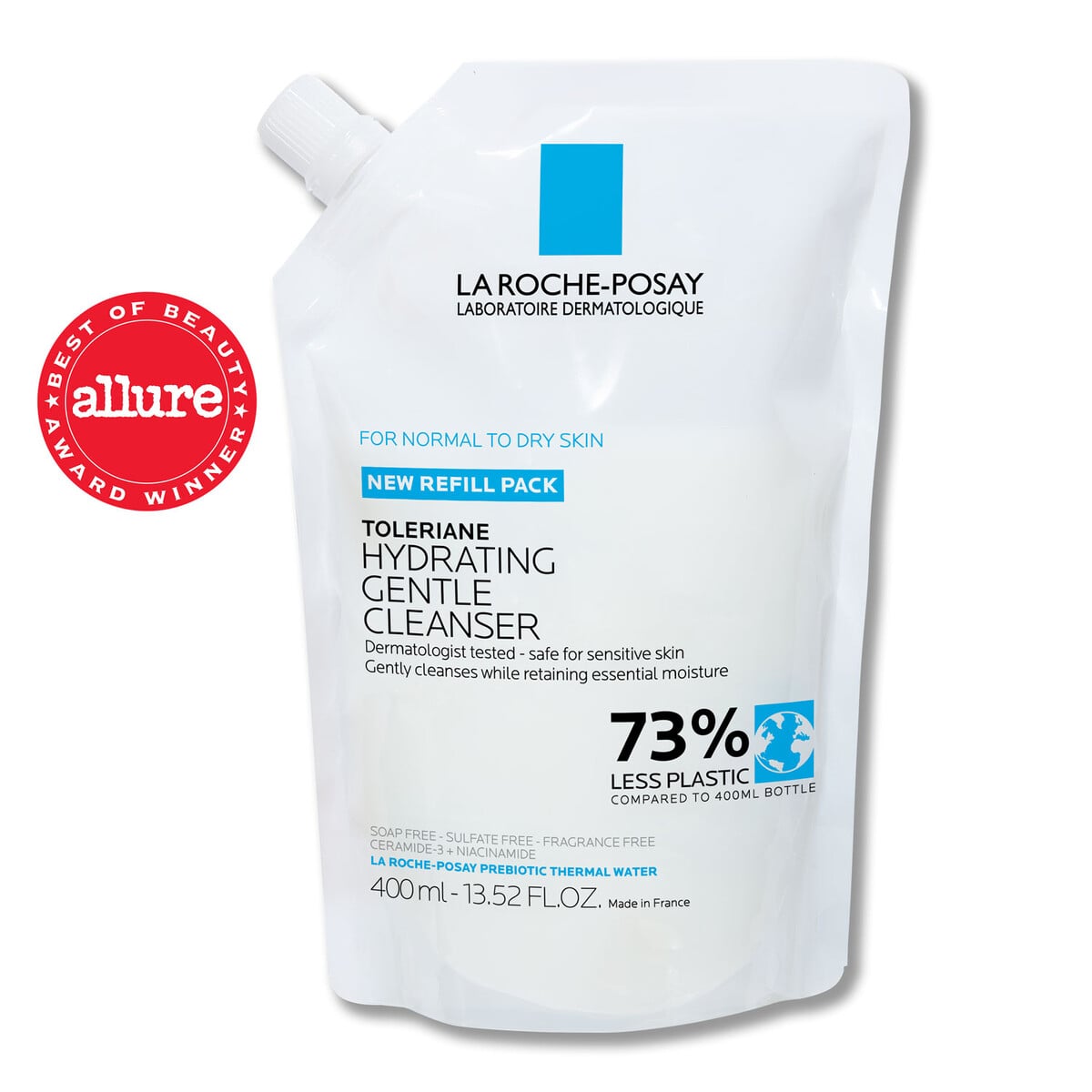 Toleriane Hydrating Gentle Facial Cleanser - 400ML REFILL